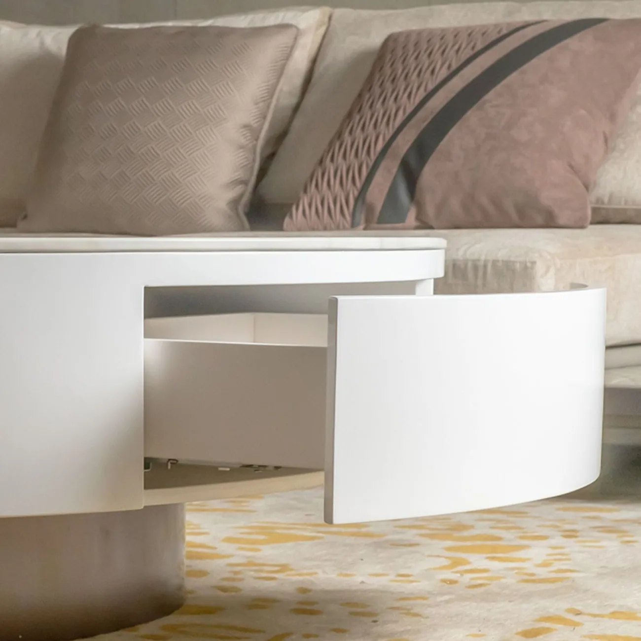 Итальянский роскошный мраморный журнальный столик MSS 37350-29