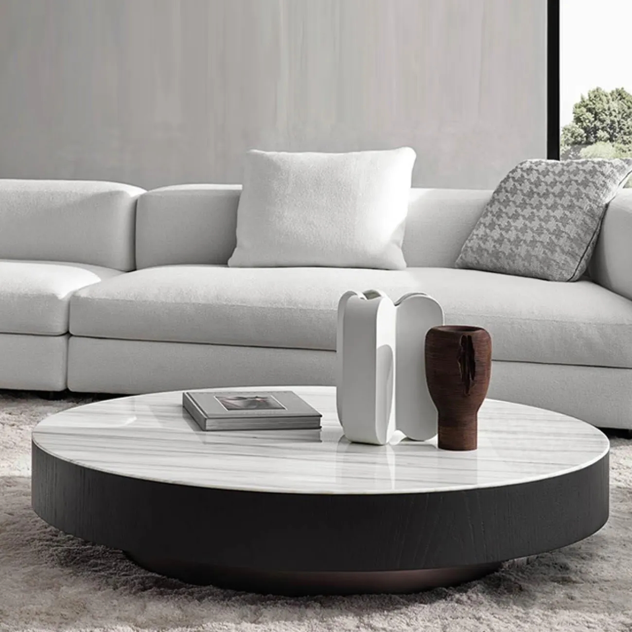 Итальянский роскошный мраморный журнальный столик MSS 37350-29