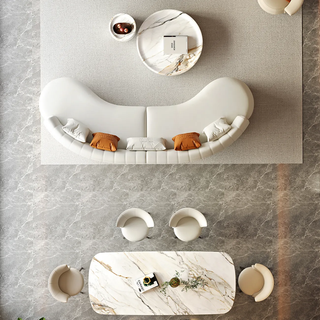 Роскошный кожаный диван MSS 37353-29 Роскошный кожаный диван MSS 37353-29