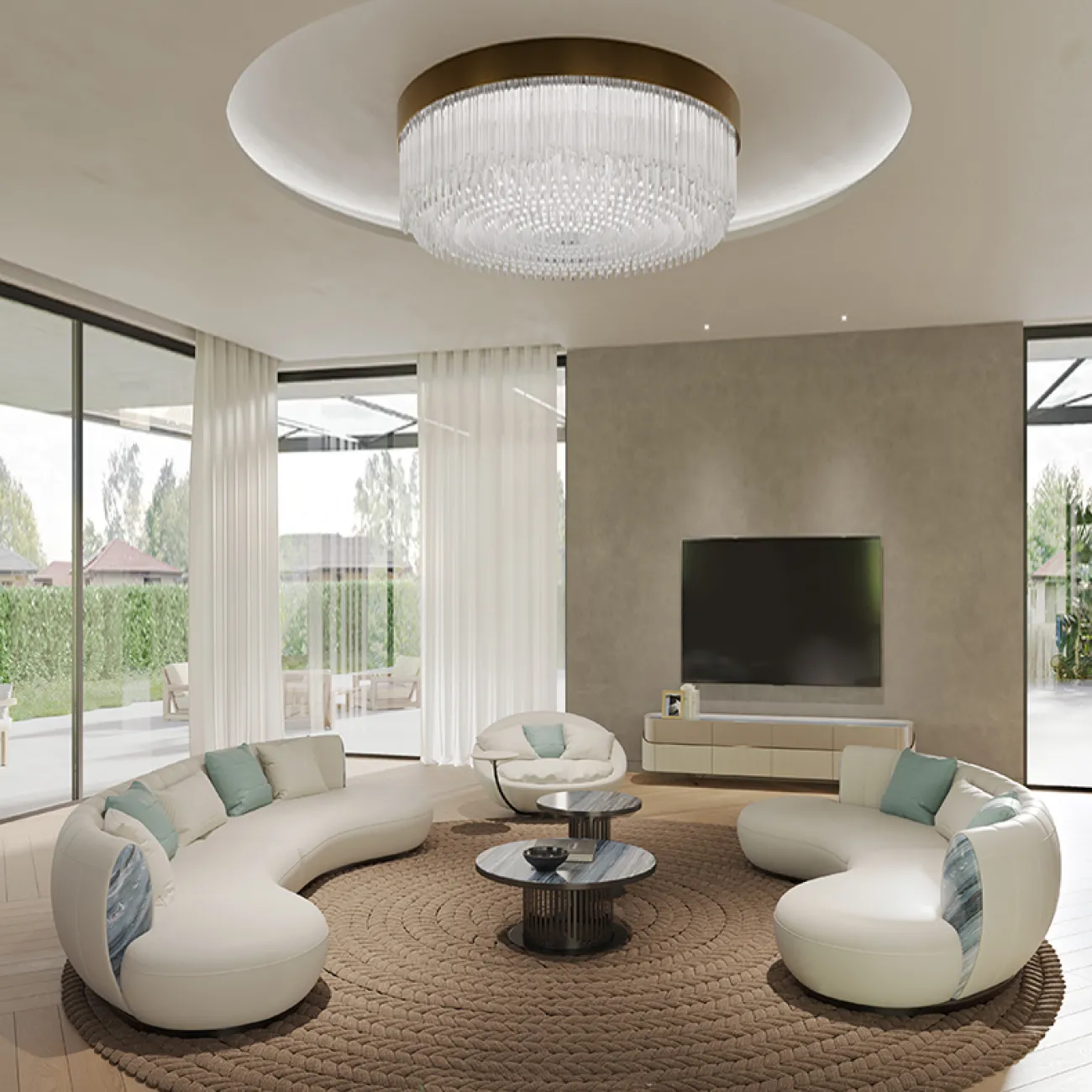 Роскошный кожаный диван MSS 37353-29 Роскошный кожаный диван MSS 37353-29