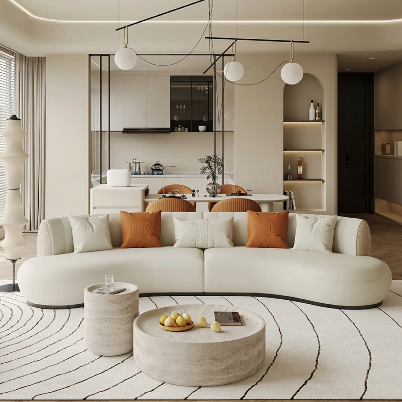 Роскошный кожаный диван MSS 37353-29 Роскошный кожаный диван MSS 37353-29