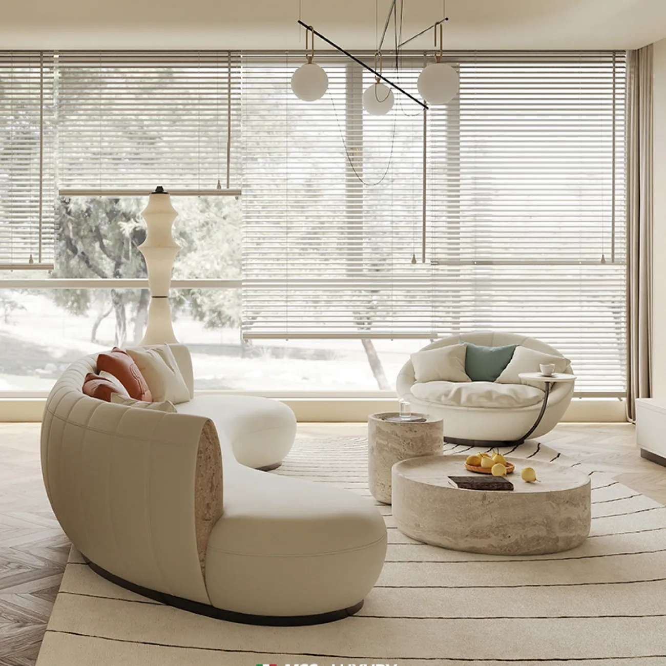 Роскошный кожаный диван MSS 37353-29 Роскошный кожаный диван MSS 37353-29