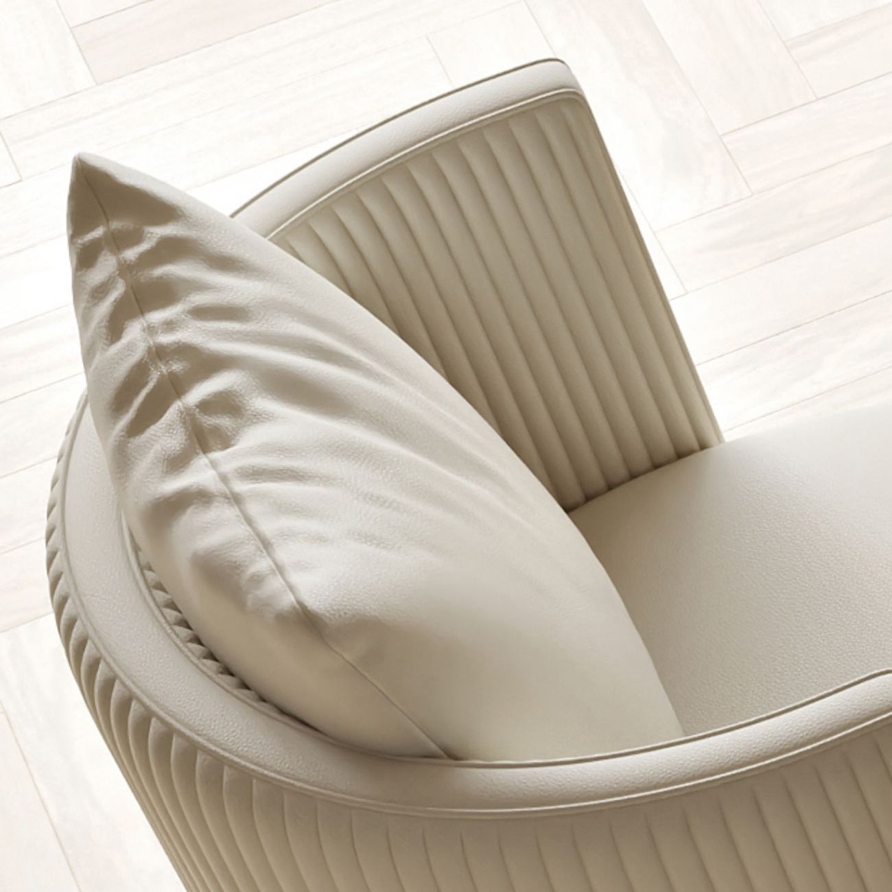 Роскошный кожаный обеденный стул MSS 37354-29