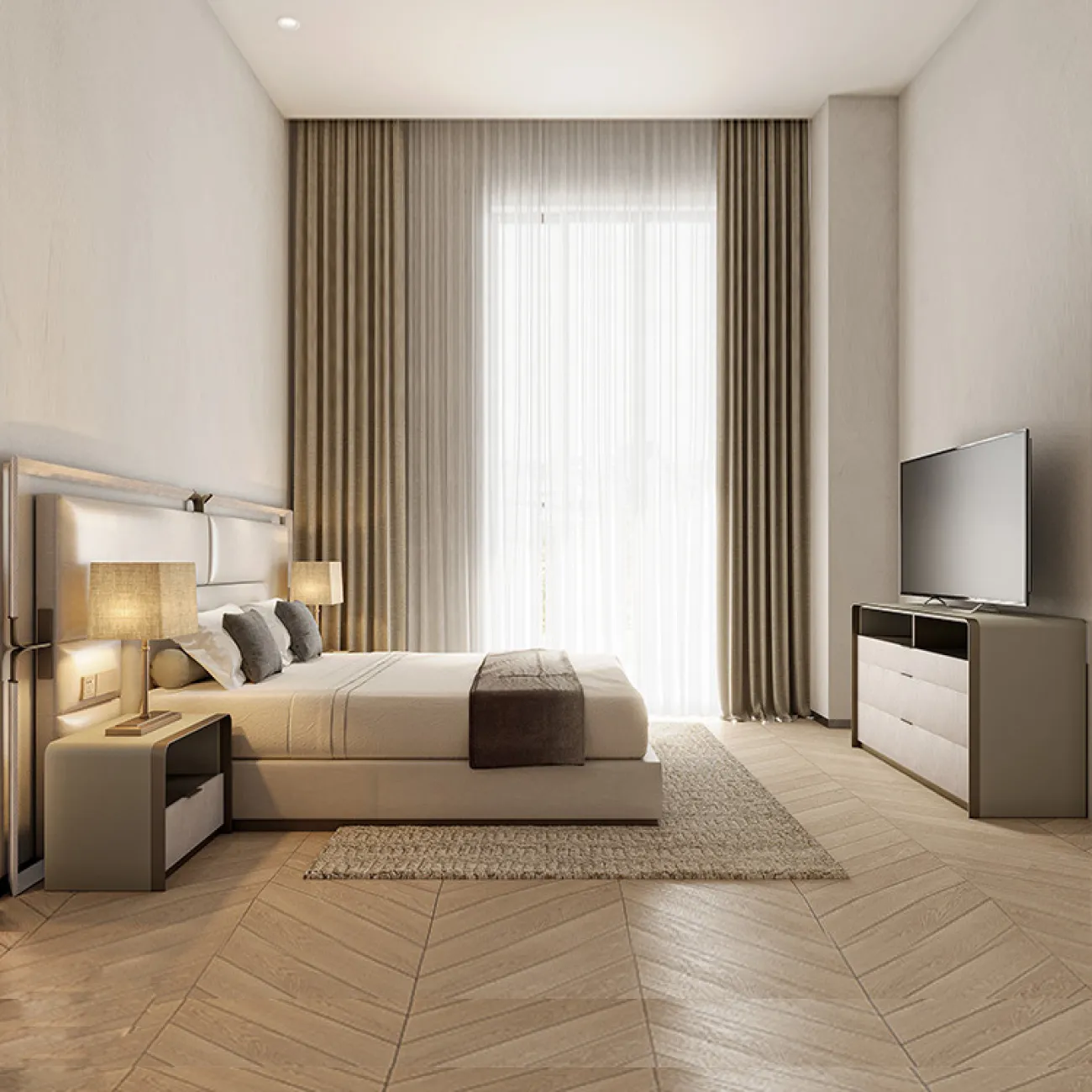 Очаровательная модная прикроватная тумбочка MSS 37356-29