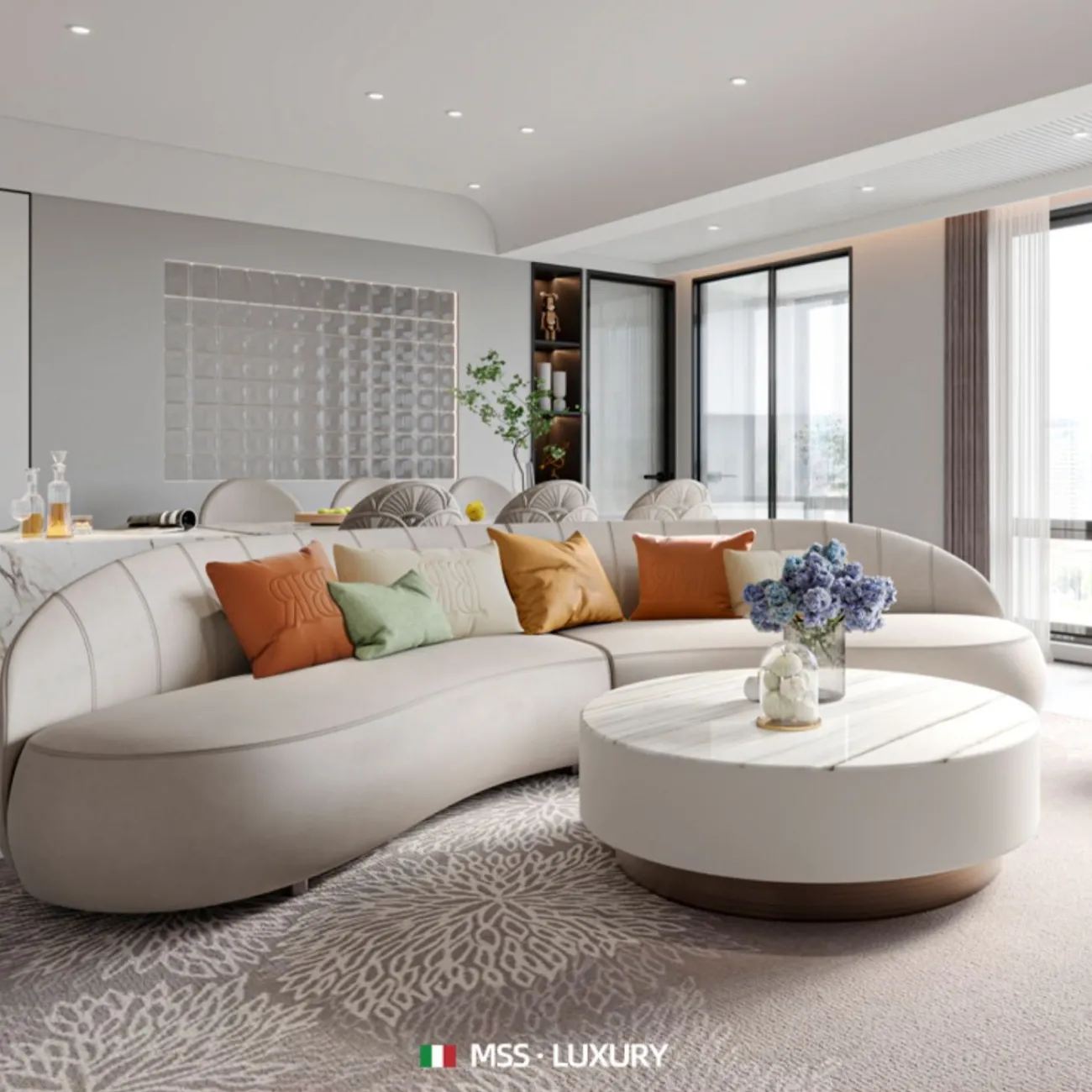 Очаровательный модный роскошный диван MSS 37358-29