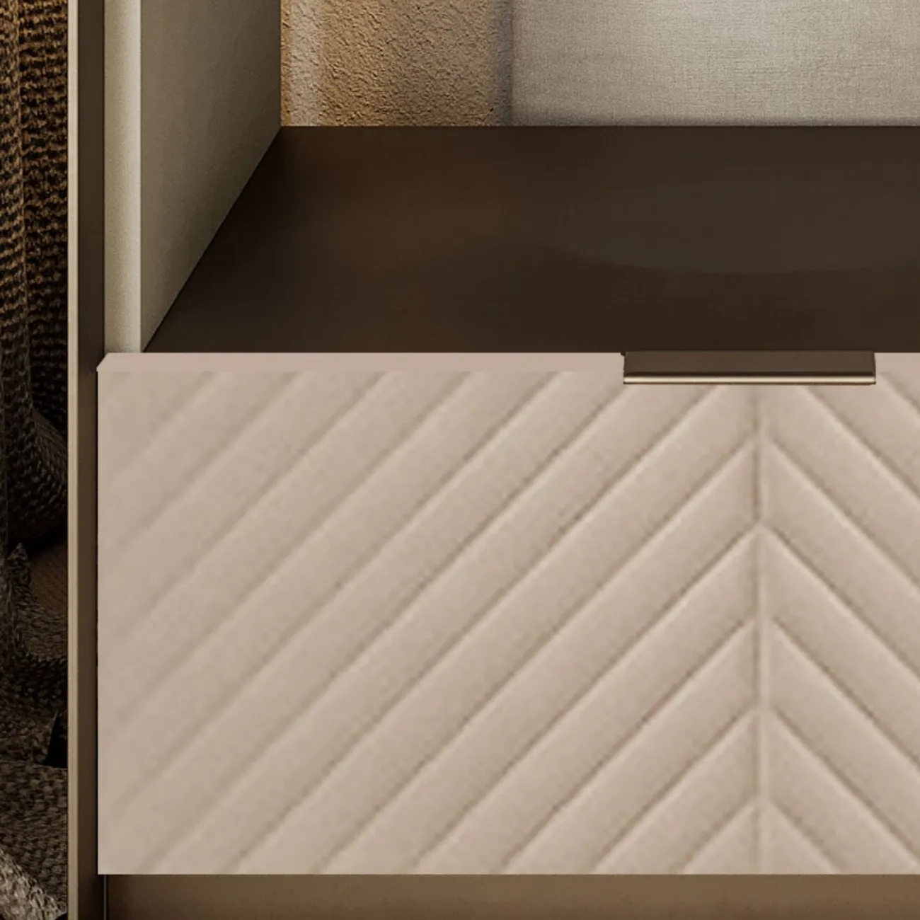 Роскошная прикроватная тумбочка в итальянском стиле MSS 37364-29