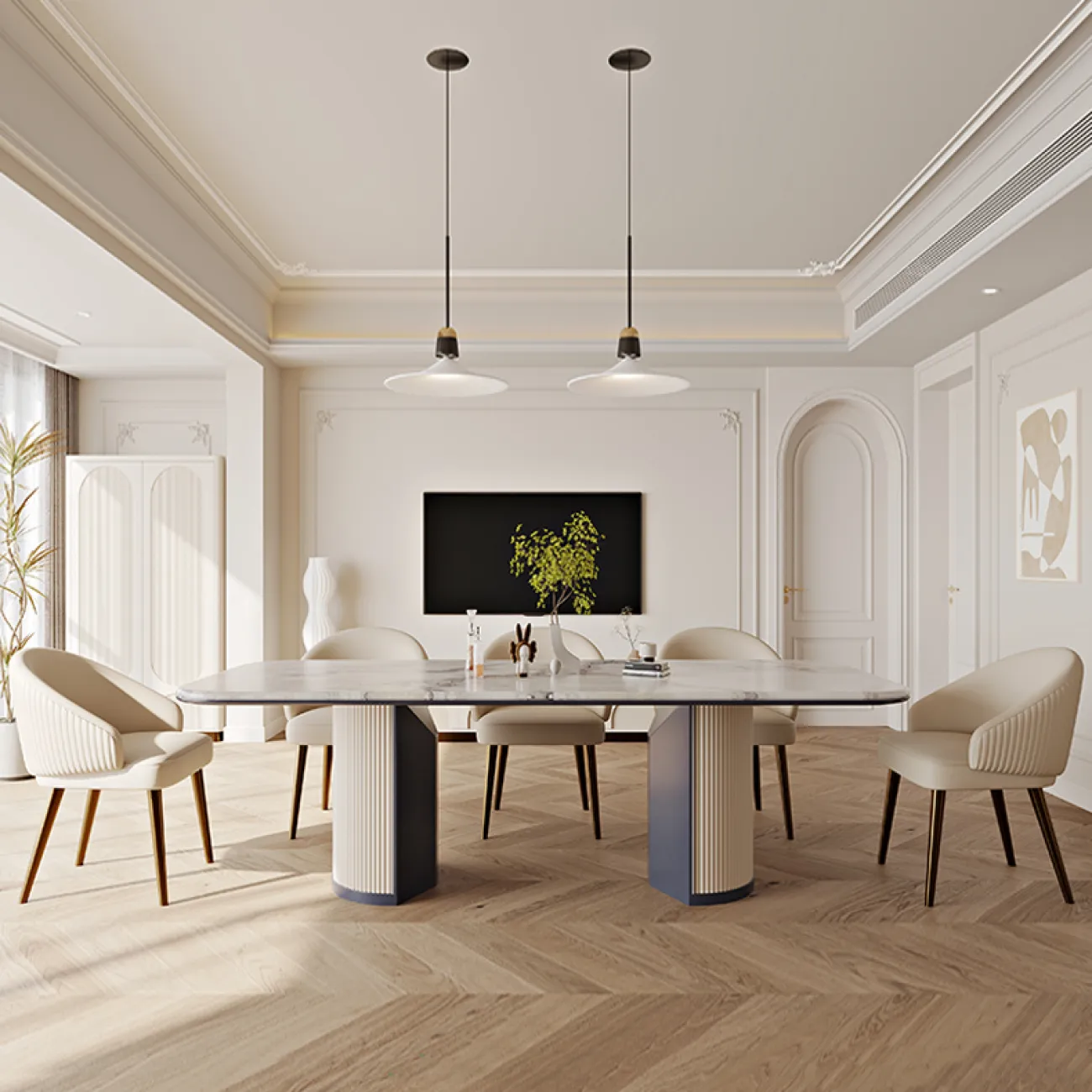 Легкое роскошное обеденное кресло MSS 37365-29 Легкое роскошное обеденное кресло MSS 37365-29