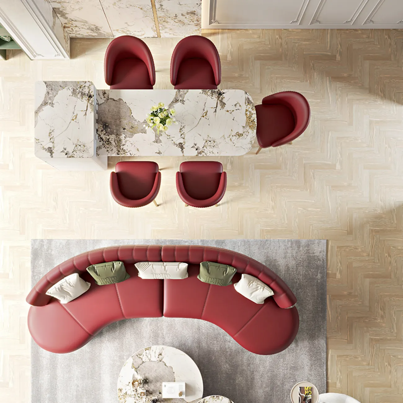 Легкое роскошное обеденное кресло MSS 37365-29 Легкое роскошное обеденное кресло MSS 37365-29