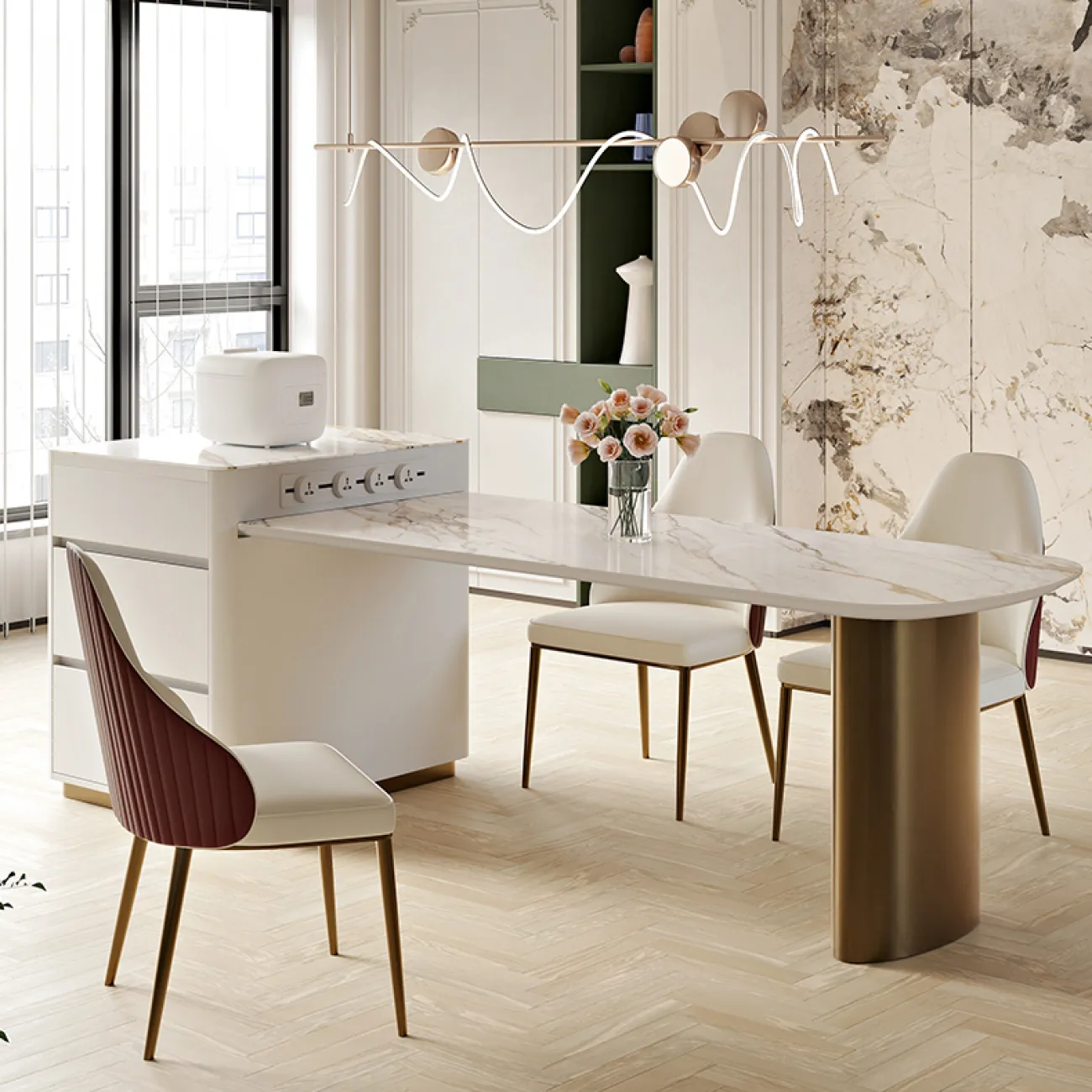 Роскошный обеденный стул MSS 37366-29