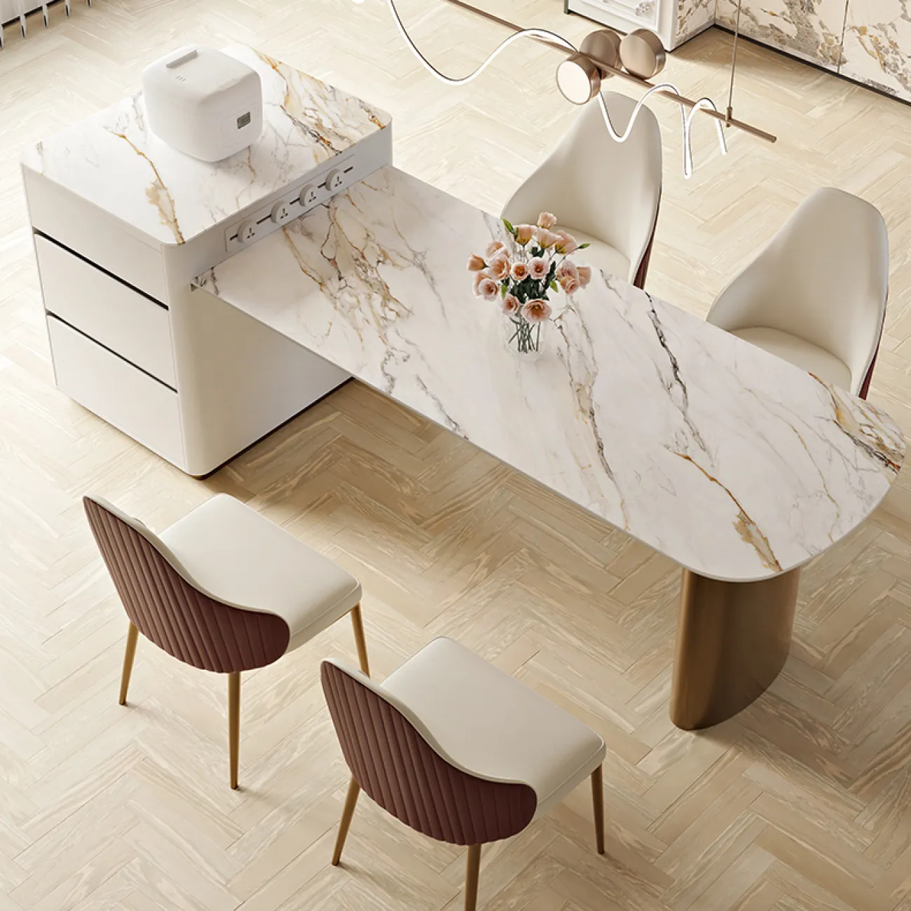 Роскошный обеденный стул MSS 37366-29