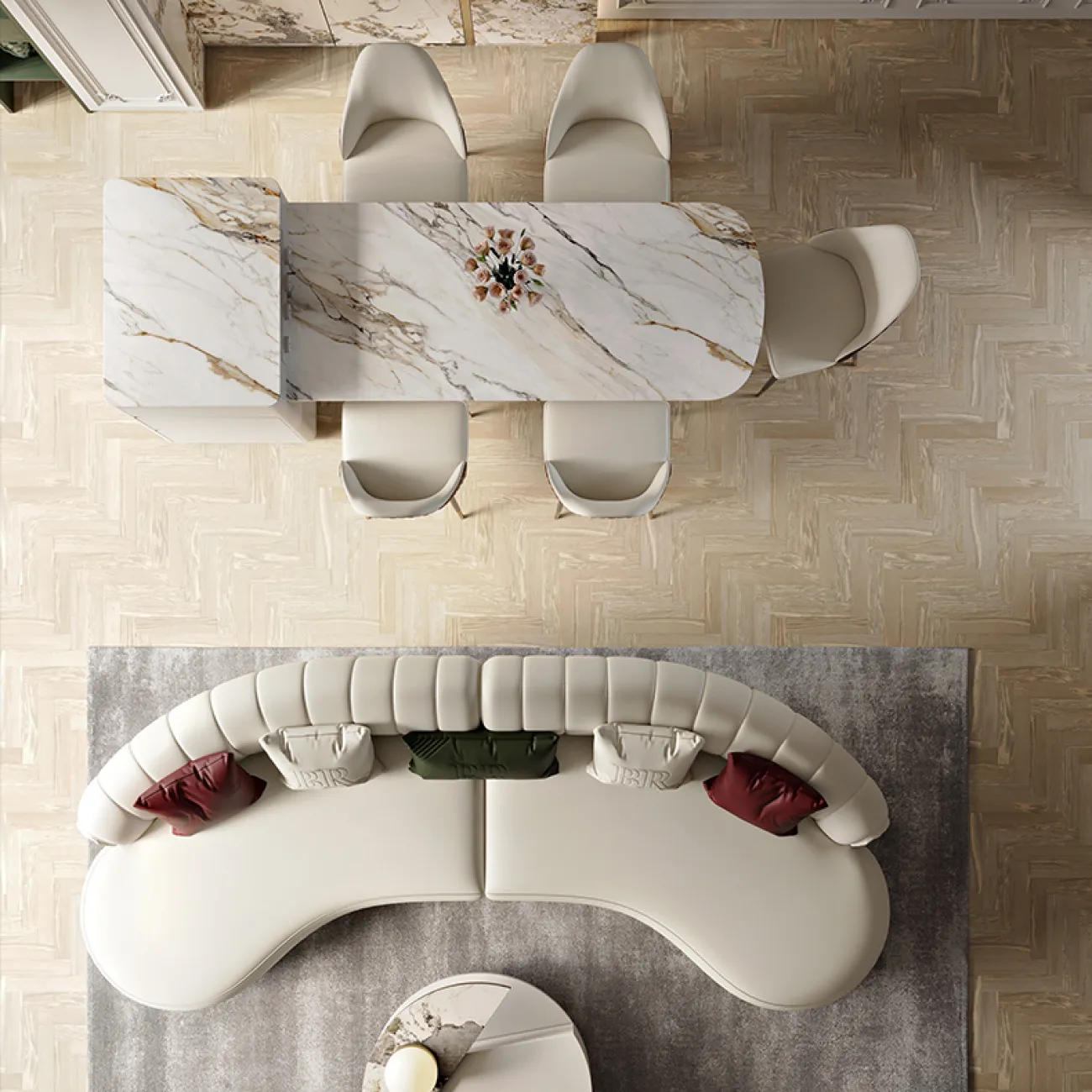 Роскошный обеденный стул MSS 37366-29