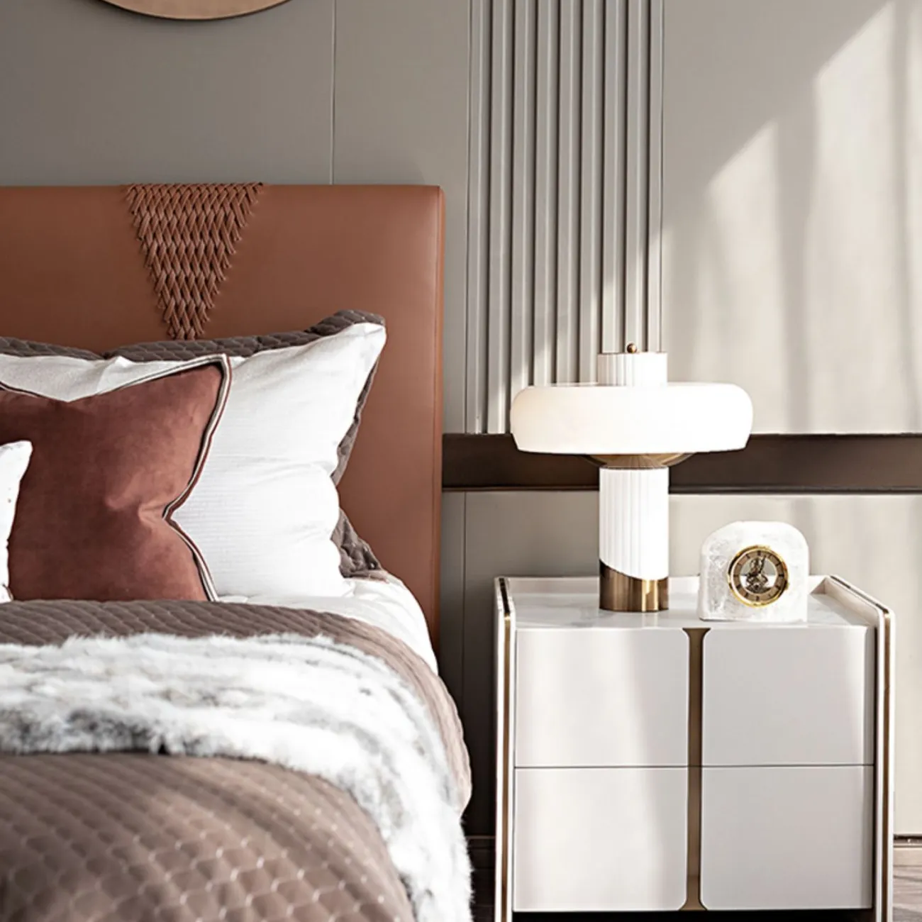 Современная прикроватная тумбочка MSS 37367-29