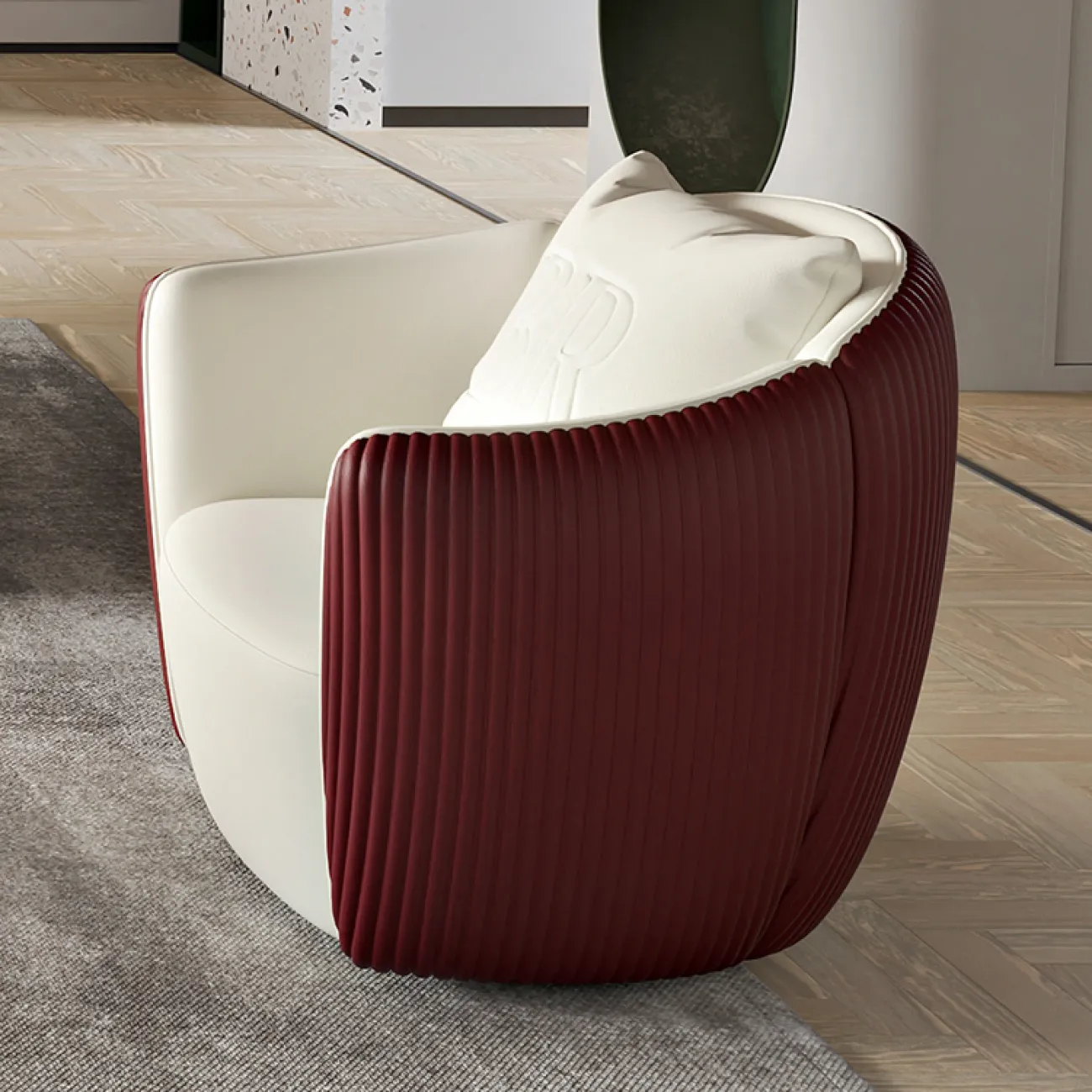 Роскошное дизайнерское кресло для отдыха MSS 37369-29