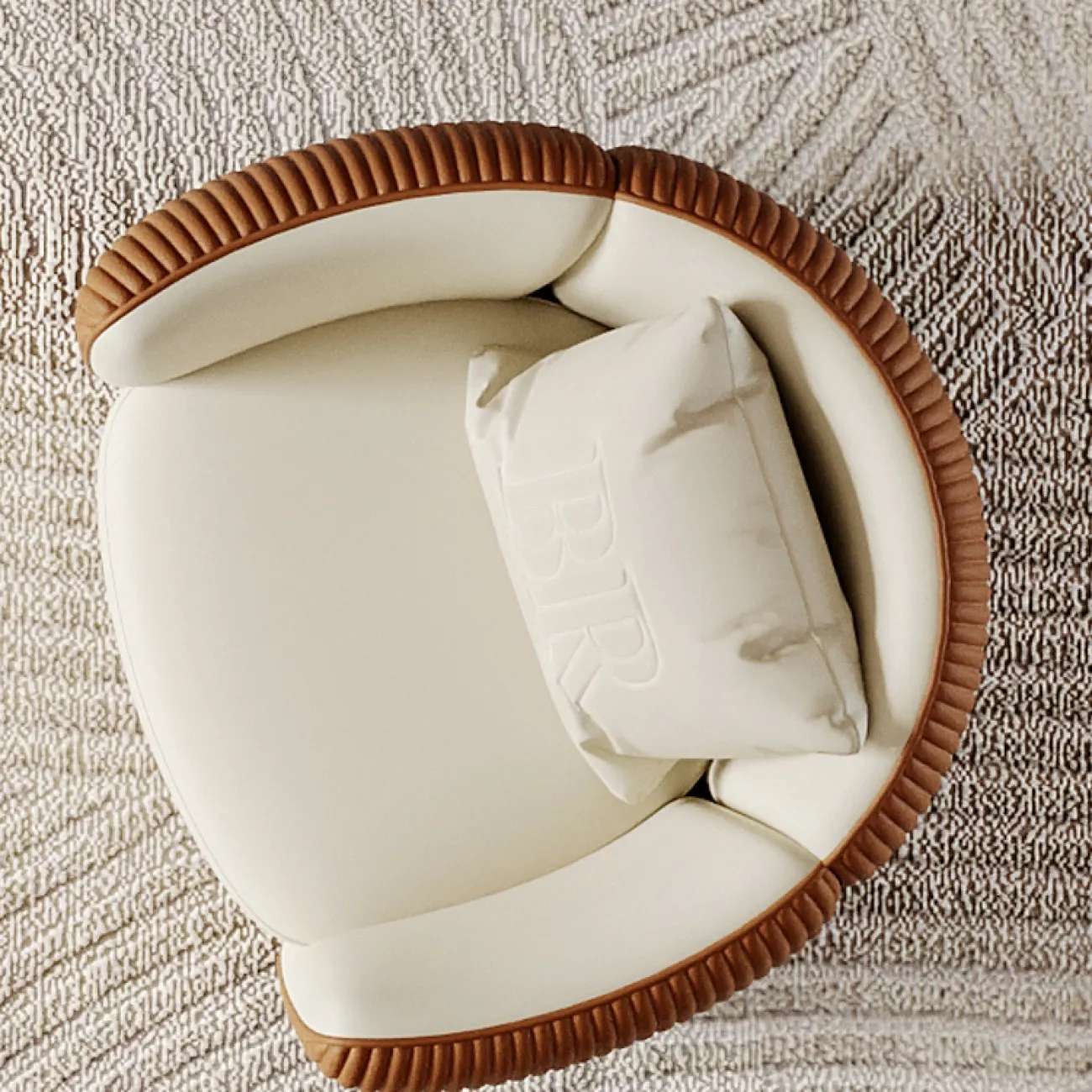 Роскошное дизайнерское кресло для отдыха MSS 37369-29