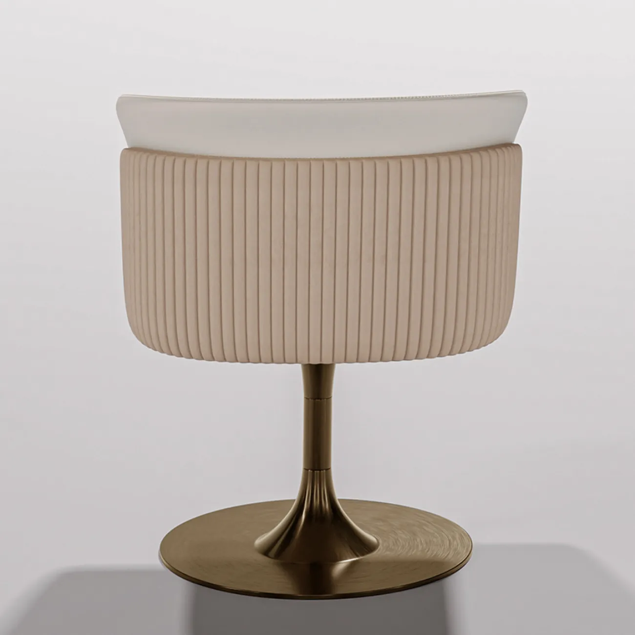 Легкий роскошный обеденный стул бытовой из нержавеющей стали MSS 37376-29