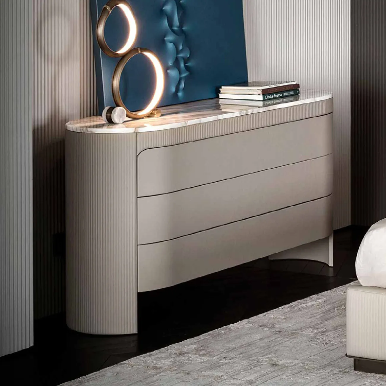 Дизайнерский комод из мрамора MSS 37378-29