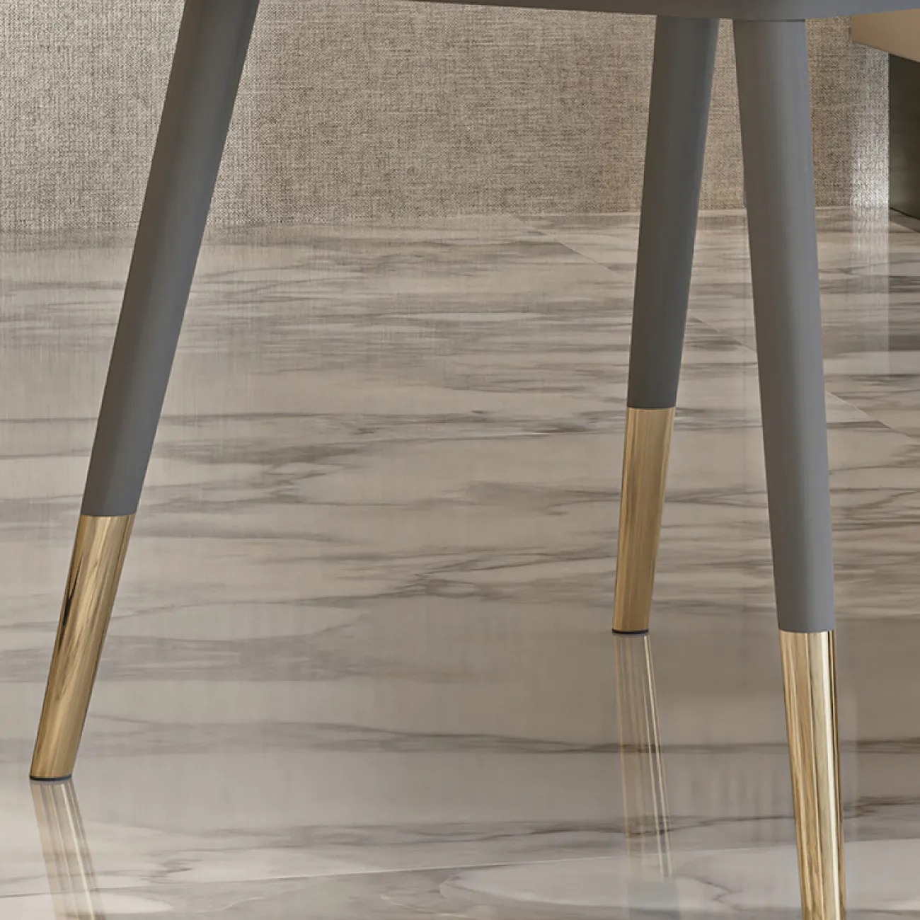 Роскошный обеденный стул  из нержавеющей стали MSS 37384-29