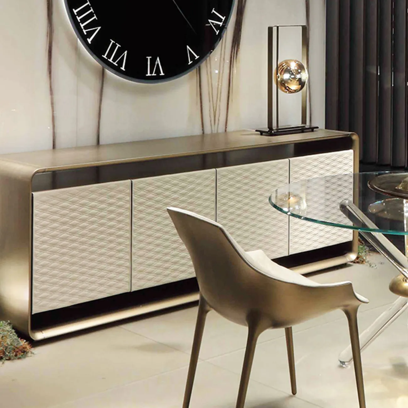 Роскошный дизайнерский ТВ шкаф MSS 37386-29