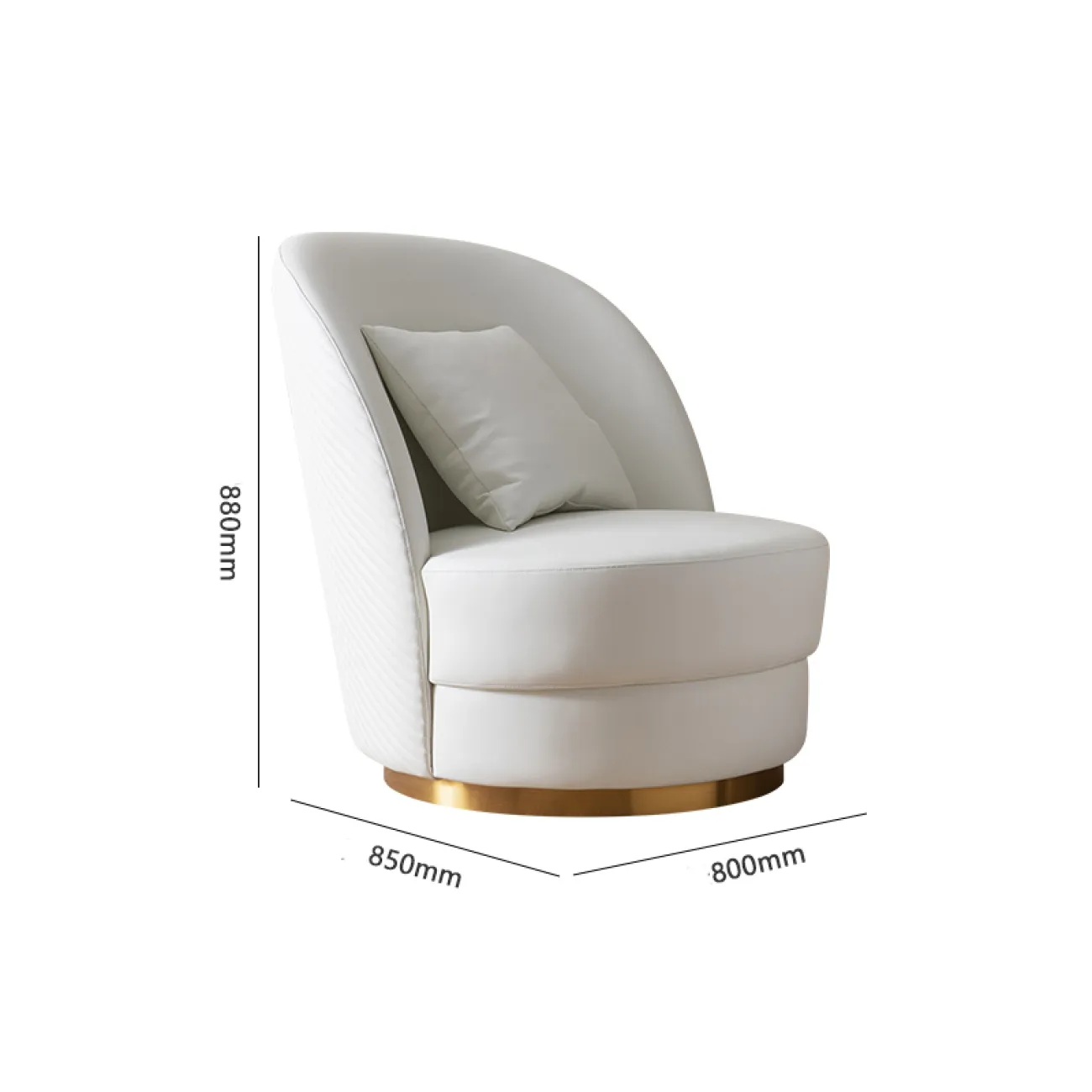 Роскошное дизайнерское кресло MSS 37387-29