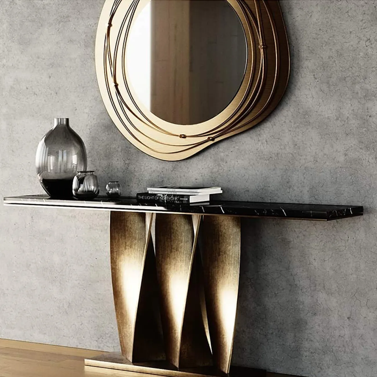 Роскошный консольный столик в итальянском стиле MSS 37388-29