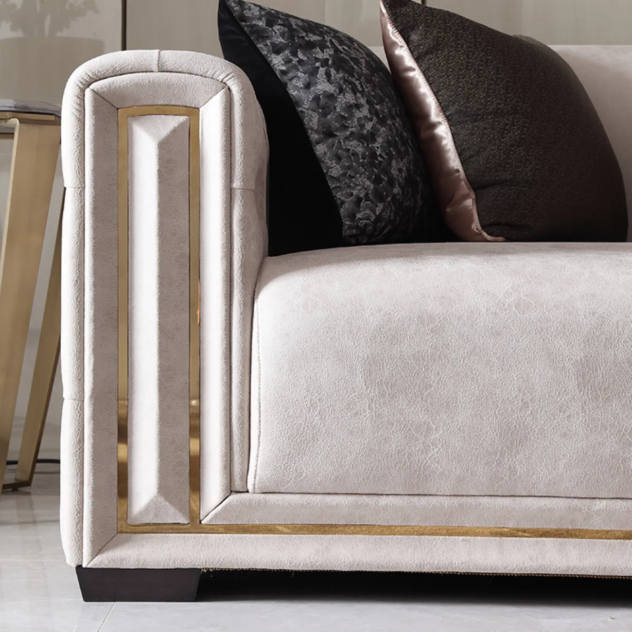 Современный кожаный диван MSS 37389-29