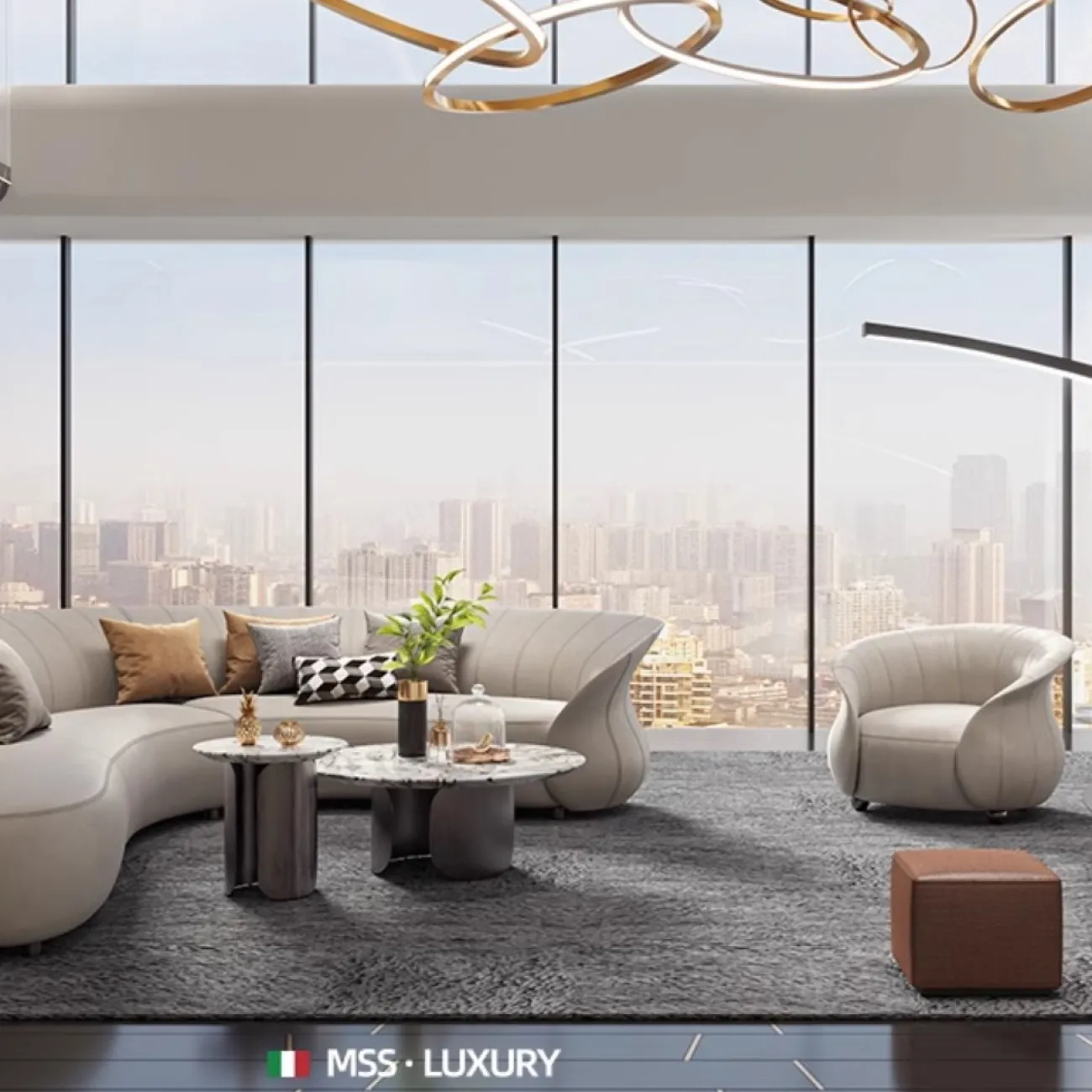 Роскошное кожаное кресло MSS 37392-29 Роскошное кожаное кресло MSS 37392-29