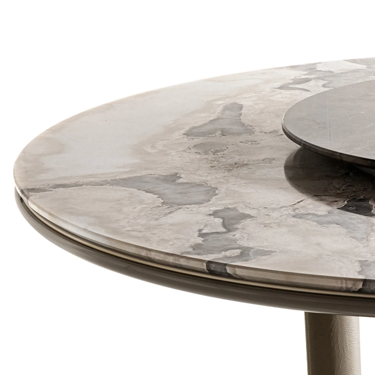Роскошный камень круглый обеденный стол MSS 37394-29 Роскошный камень круглый обеденный стол MSS 37394-29