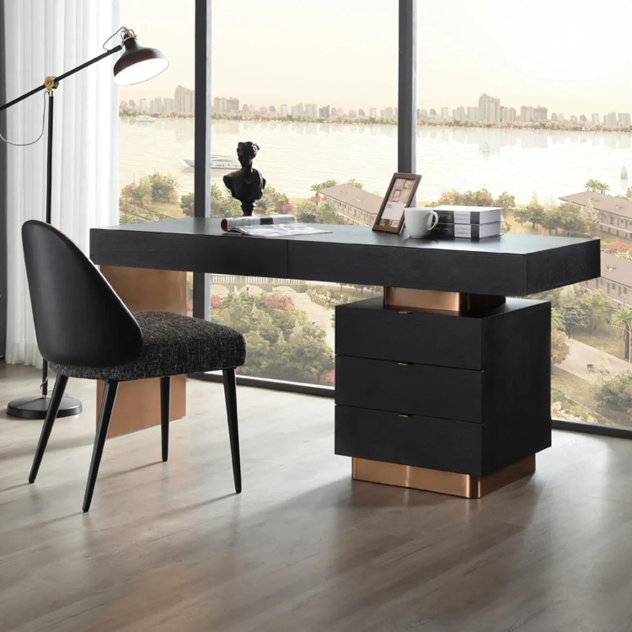 Роскошный современный  письменный стол MSS 37396-29