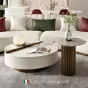 Светлый журнальный столик класса люкс в итальянском стиле MSS 37397-29