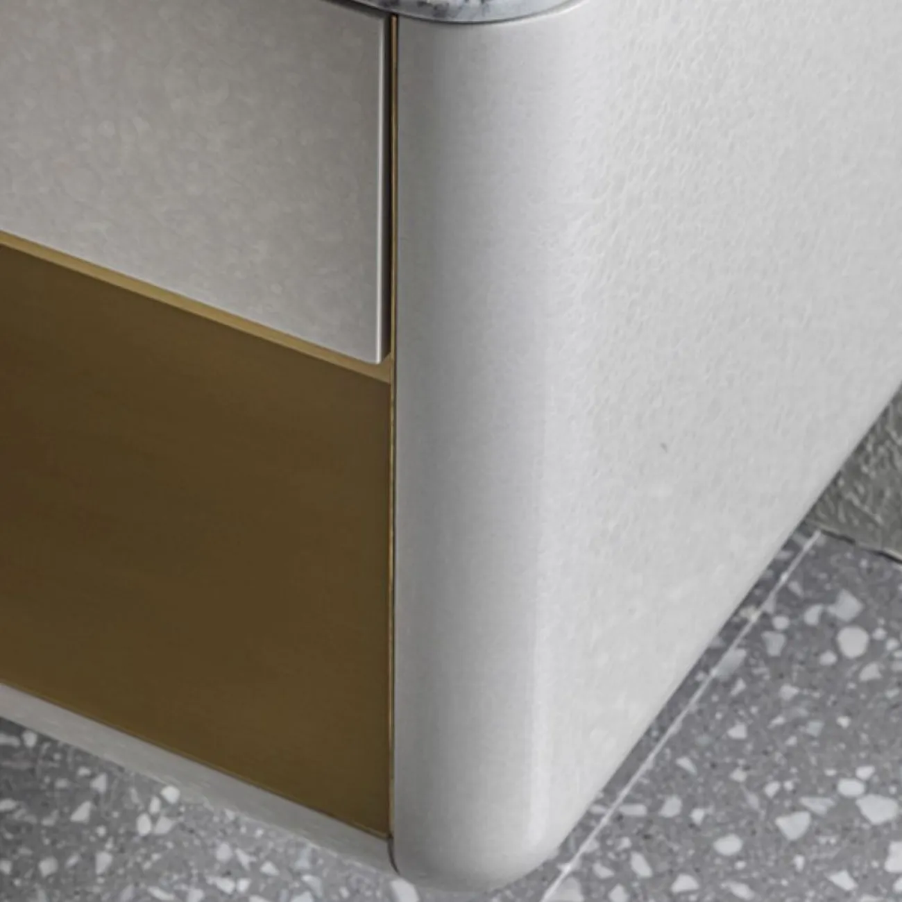 Роскошный мраморный шкаф под телевизор MSS 37398-29