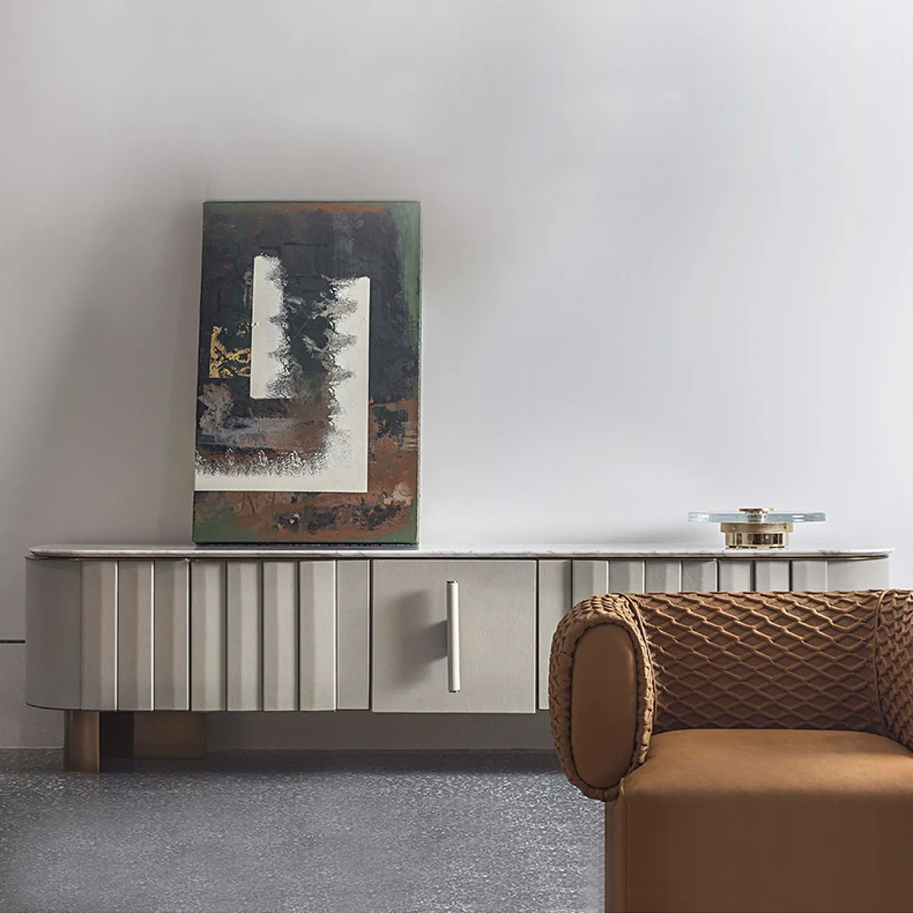 Роскошный ТВ-шкаф из натурального мрамора MSS 37399-29 Роскошный ТВ-шкаф из натурального мрамора MSS 37399-29