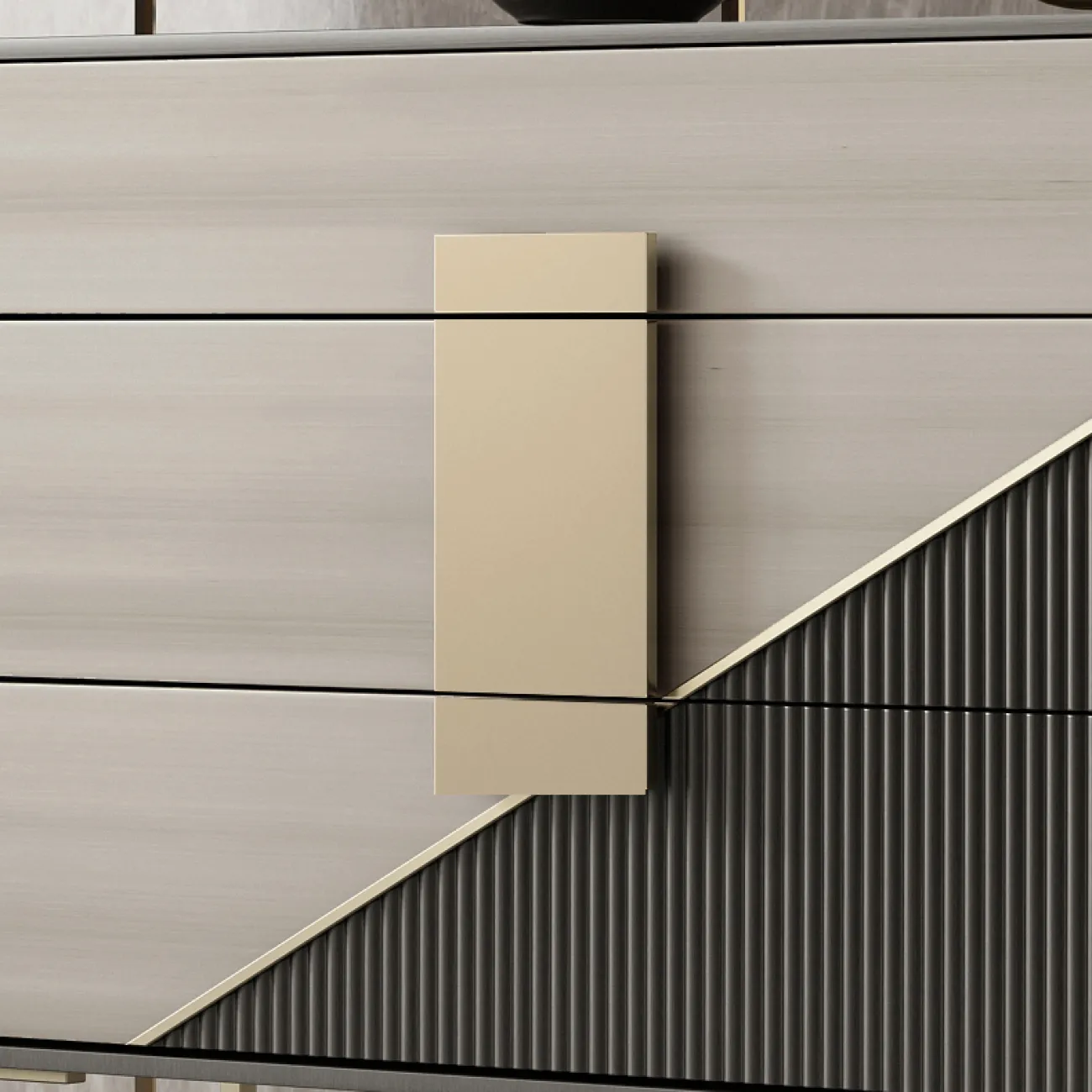 Роскошный комод для входной группы из массива дерева SAN LADING 37402-29