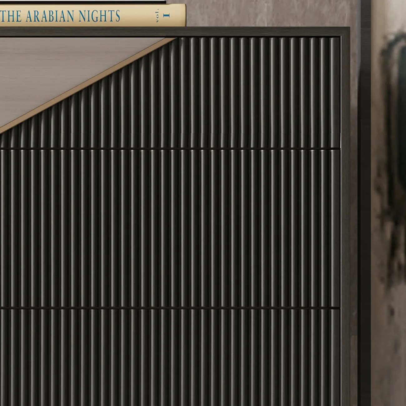 Роскошный комод для входной группы из массива дерева SAN LADING 37402-29