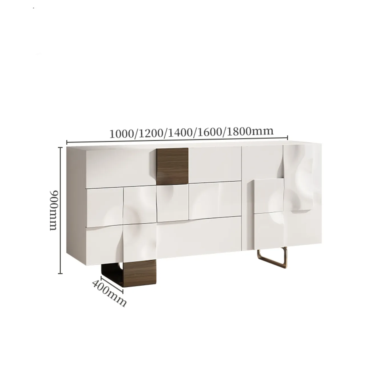 Современный комод из массива дерева SAN LADING 37403-29