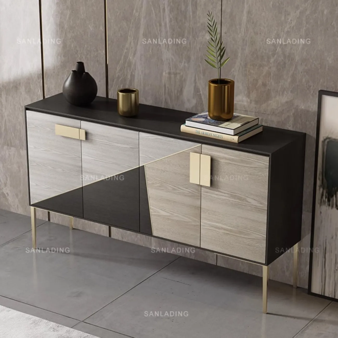 Роскошный современный буфет из массива дерева SAN LADING 37405-29