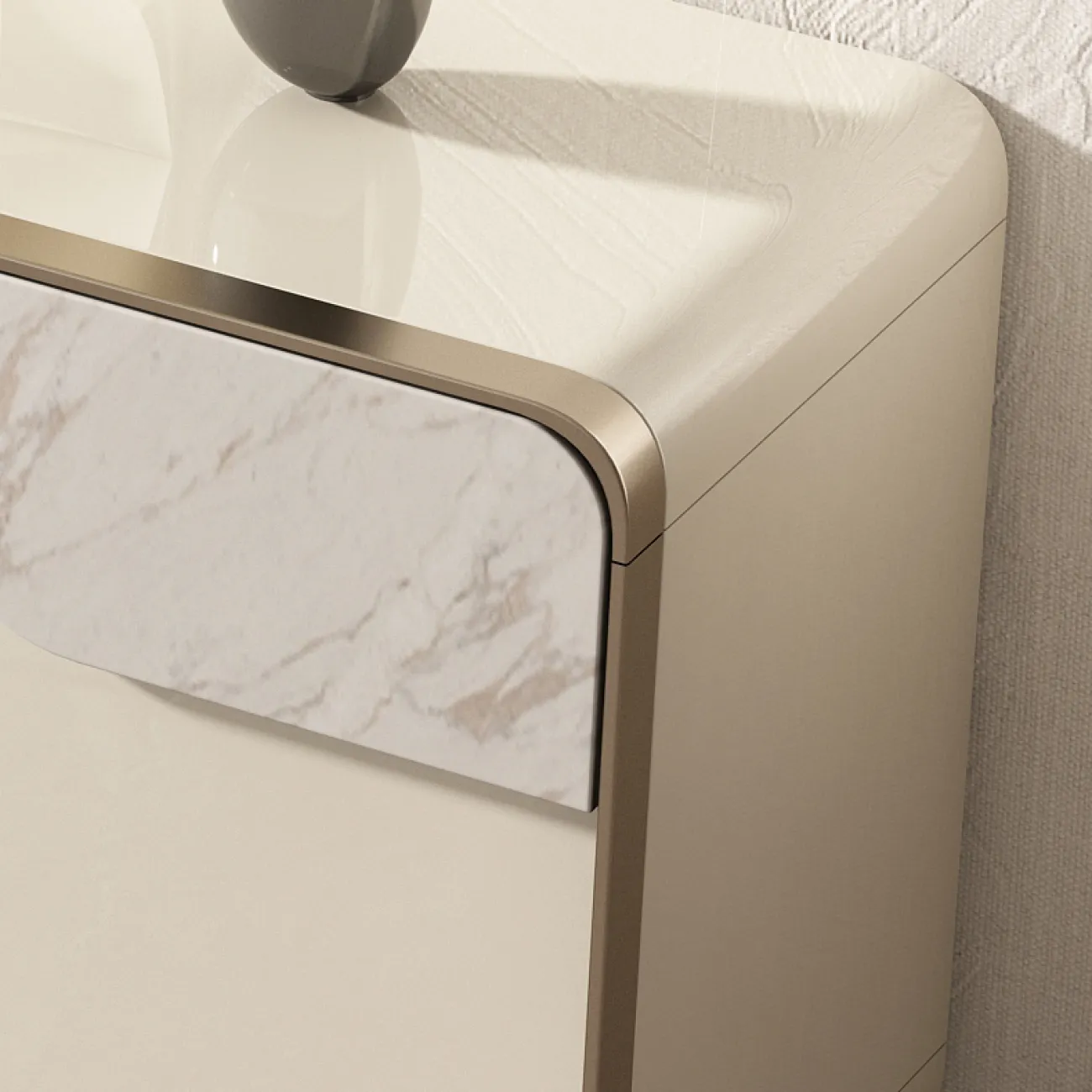 Светлый роскошный чайный шкаф SAN LADING 37406-29