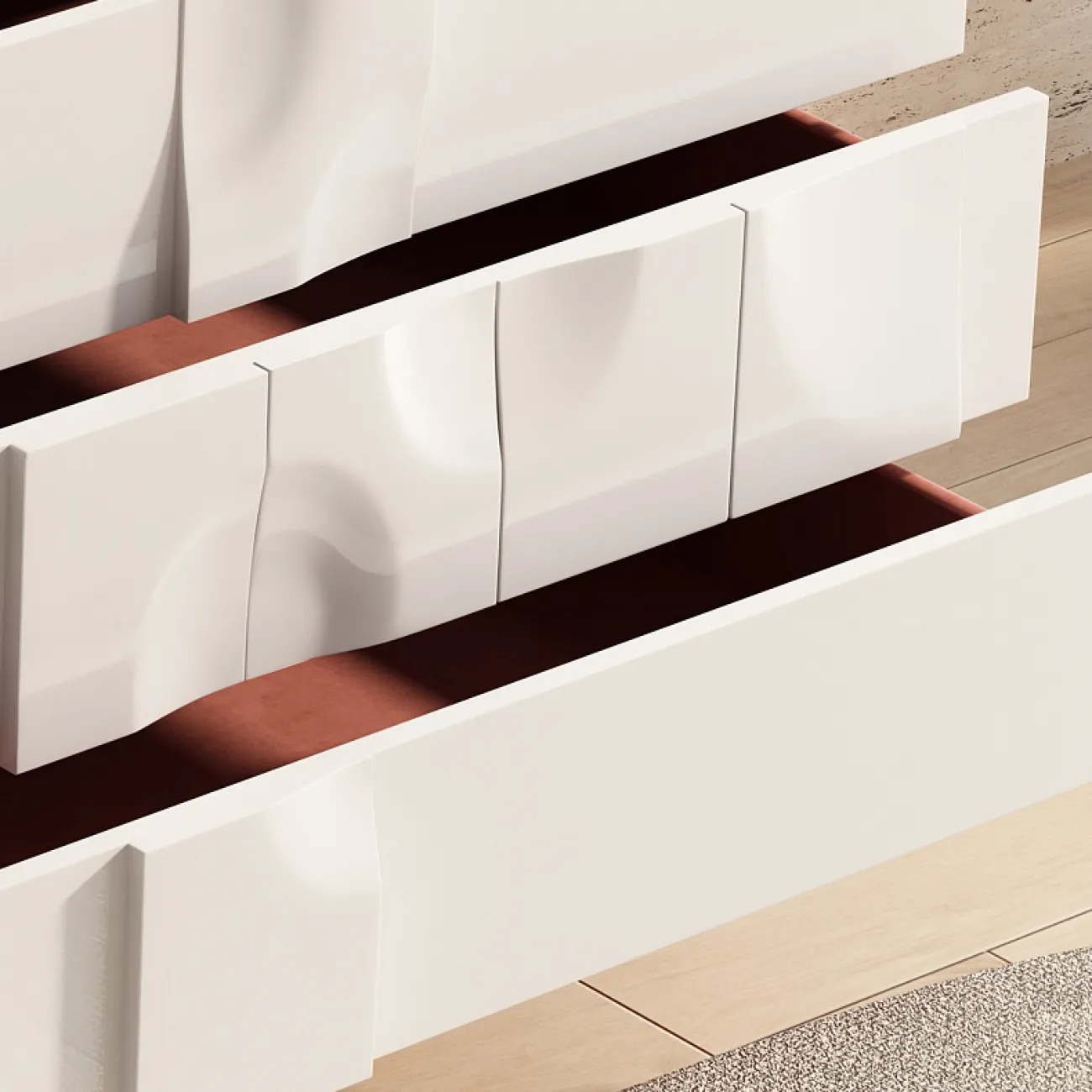 Итальянский минималистский комод из массива дерева SAN LADING 37407-29