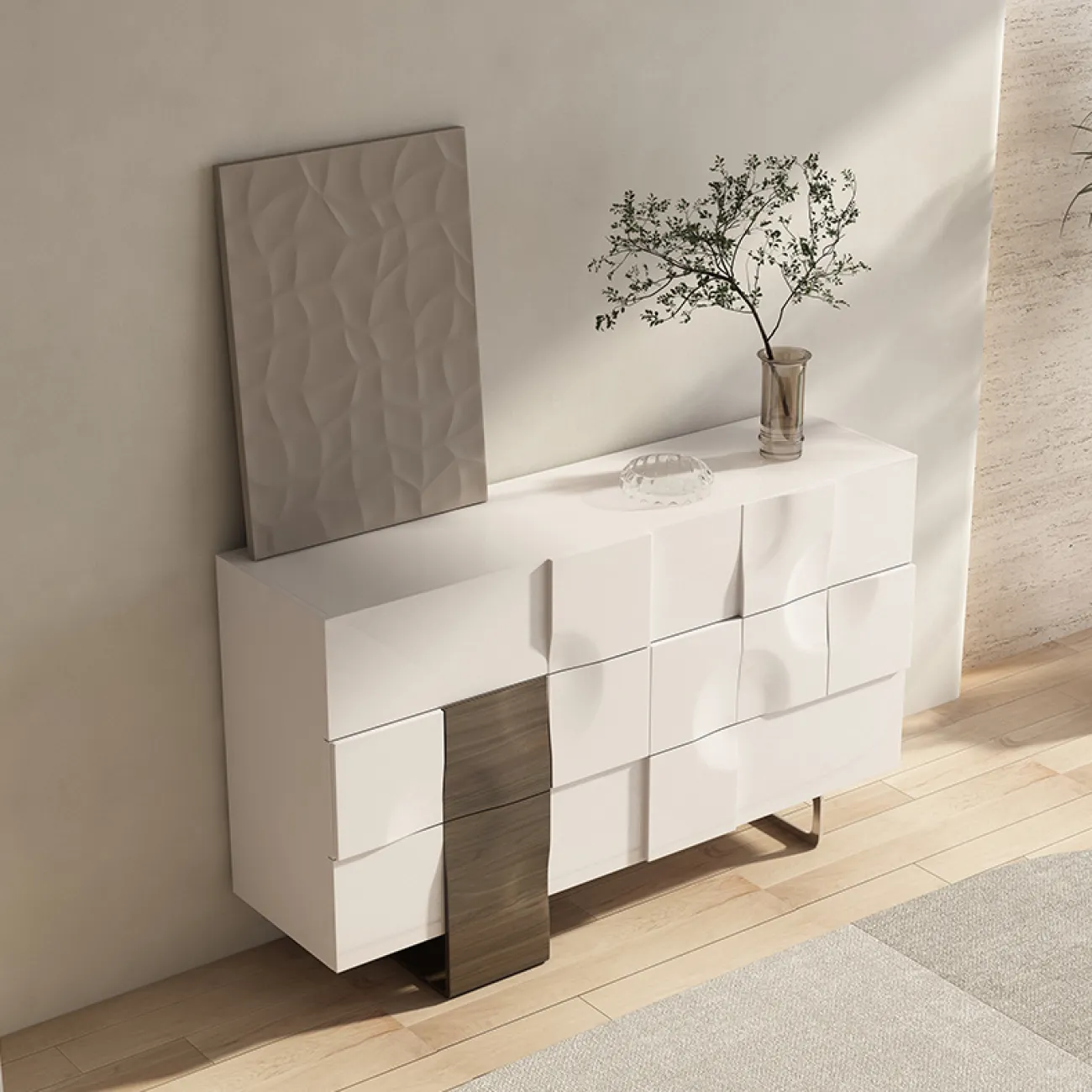 Роскошный комод из массива дерева в современном стиле SAN LADING 37409-29