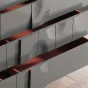 Итальянский минималистский комод из массива дерева SAN LADING 37411-29