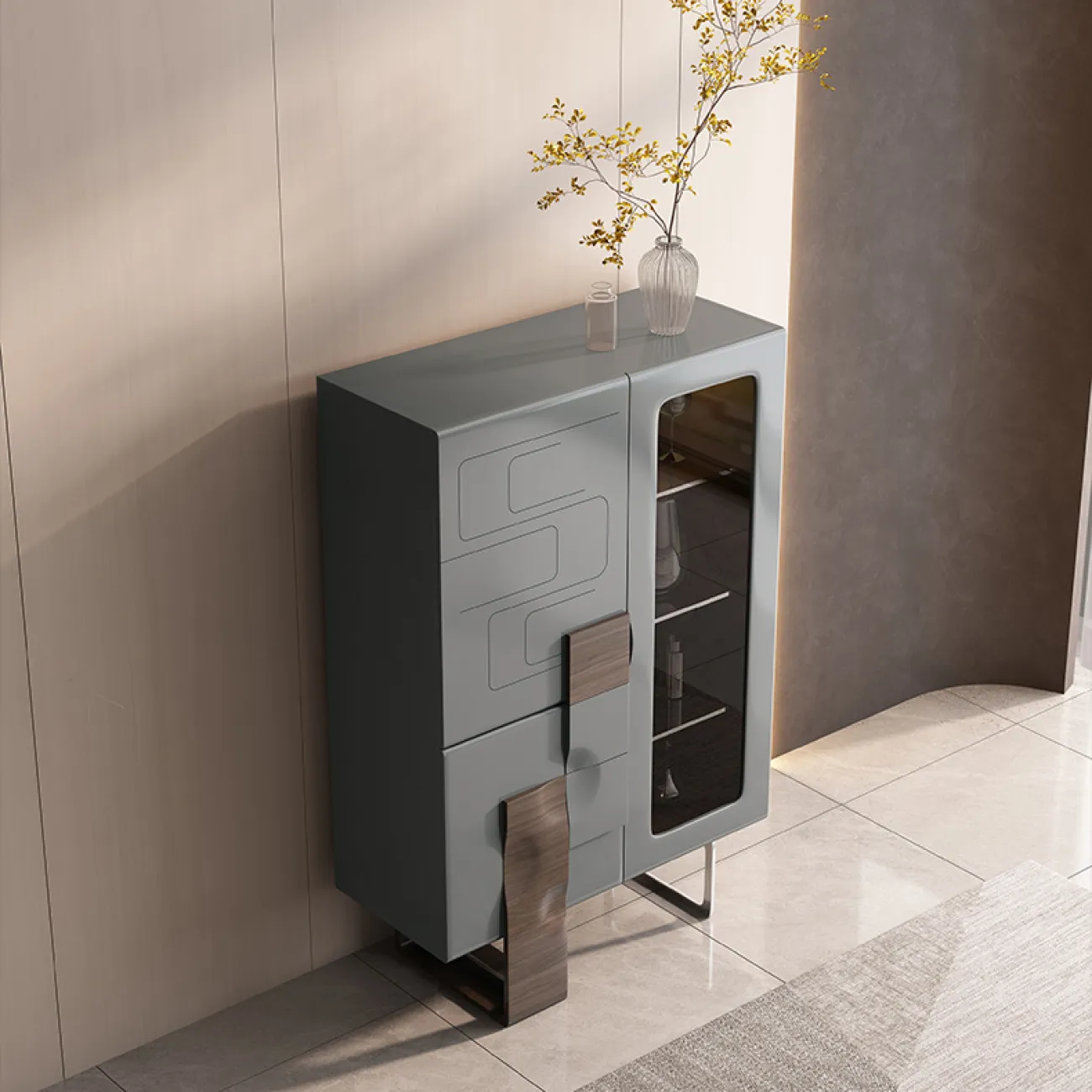 Роскошный винный шкаф из массива дерева SAN LADING 37412-29