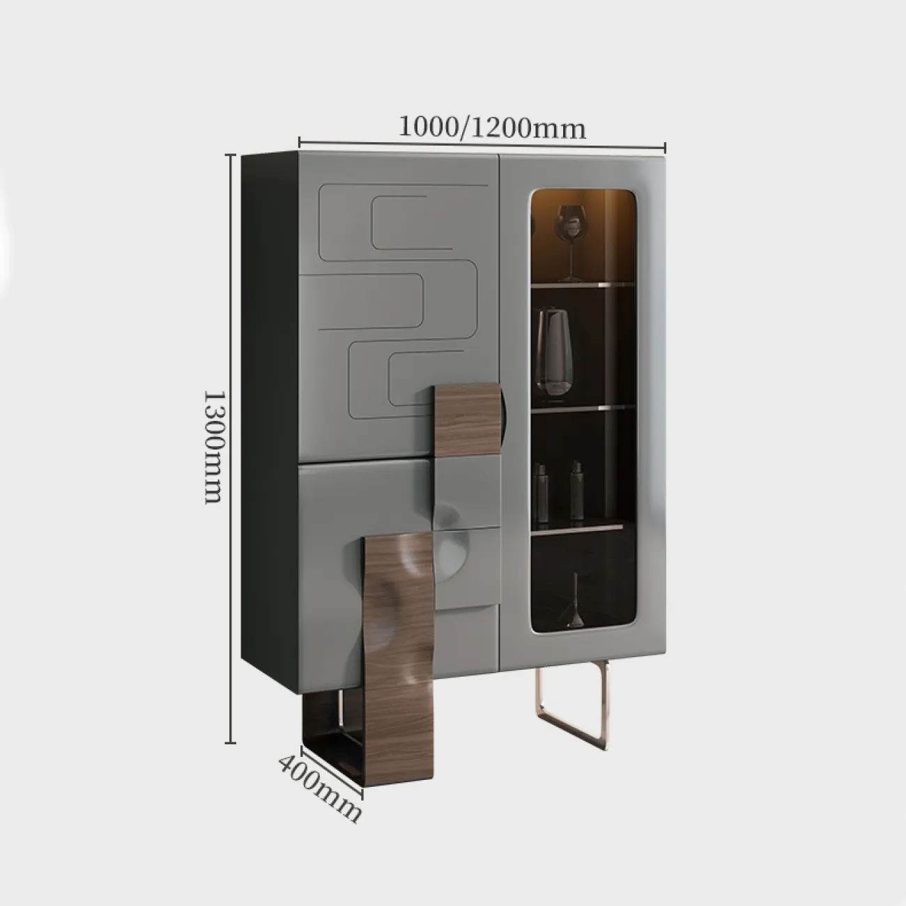 Роскошный винный шкаф из массива дерева SAN LADING 37412-29