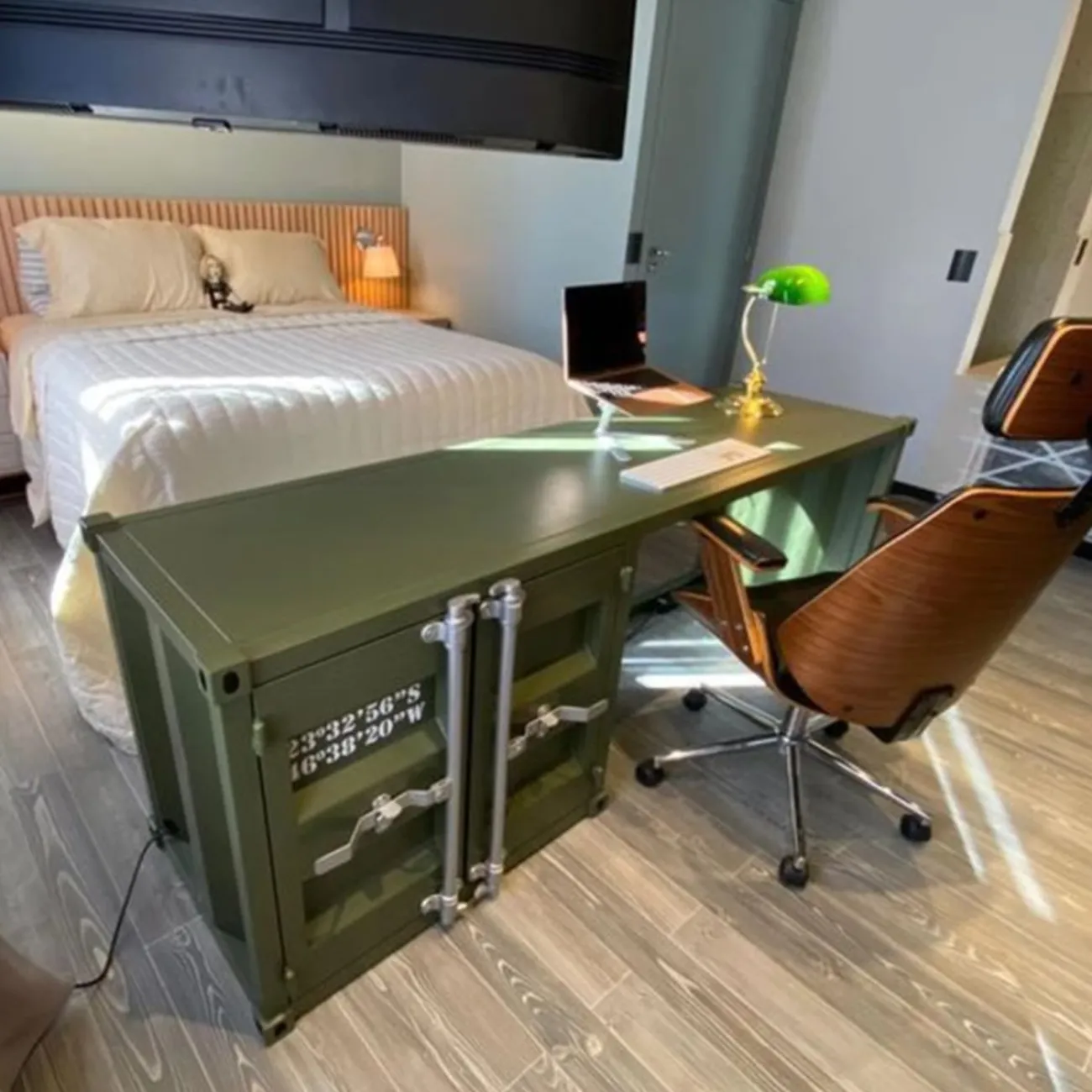 Креативный письменный стол из кованого железа Nautical 36517-29