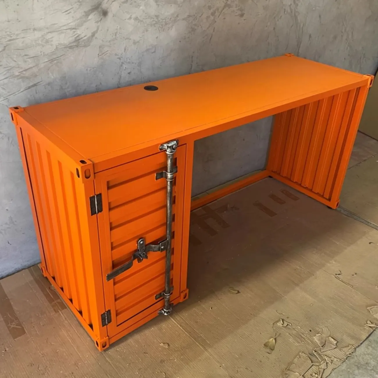 Креативный письменный стол из кованого железа Nautical 36517-29