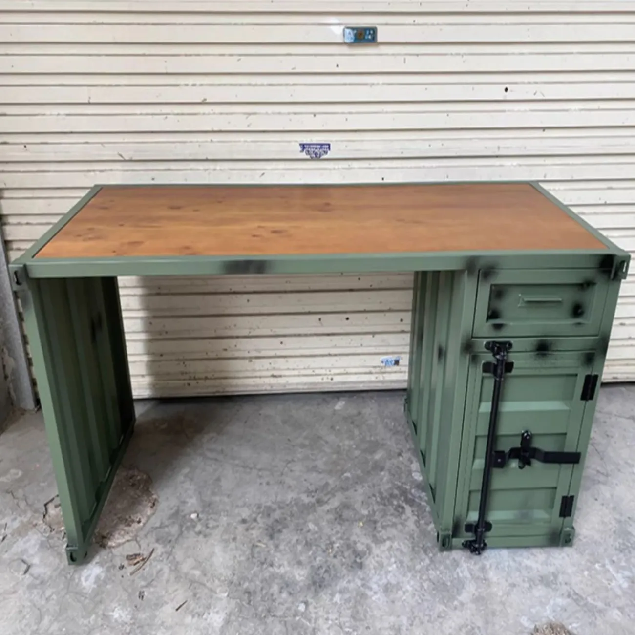 Креативный письменный стол из кованого железа Nautical 36517-29