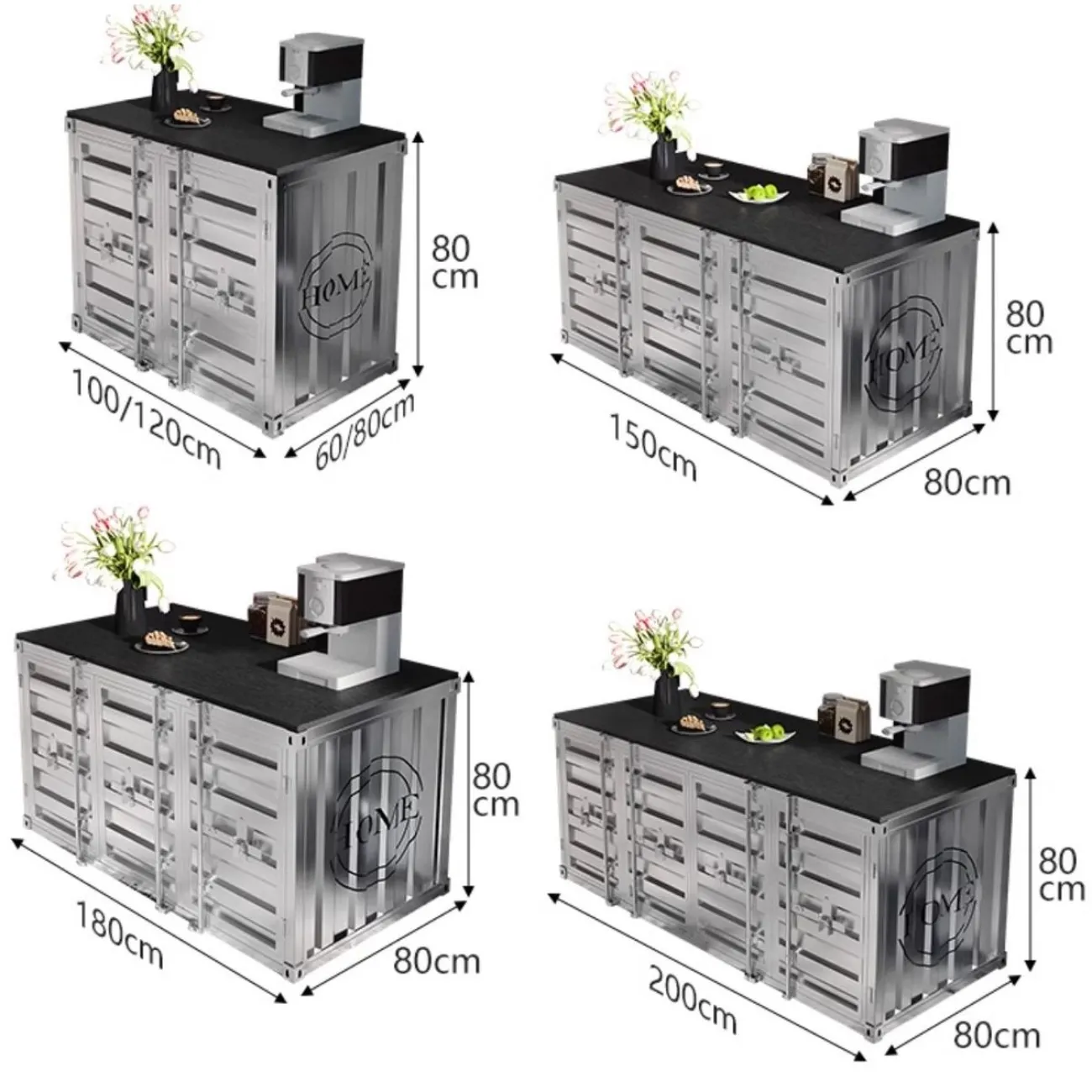 Креативный шкаф из кованого железа Nautical 36520-29