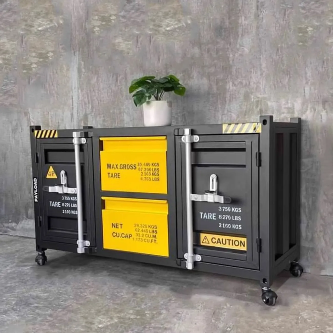 Индивидуальный телевизионный шкаф в индустриальном стиле Nautical 36522-29 Индивидуальный телевизионный шкаф в индустриальном стиле Nautical 36522-29