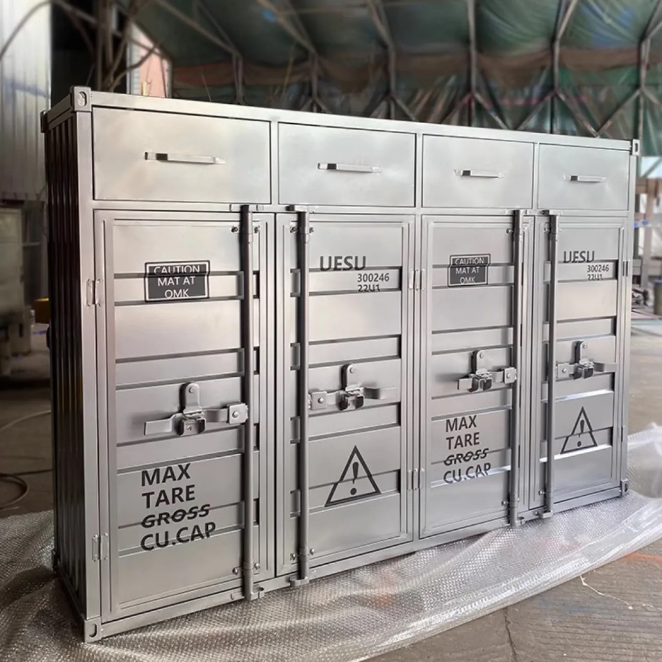 Индивидуальный шкаф для хранения в промышленном стиле Nautical 36524-29