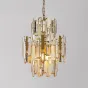 Дизайнерская люстра с элементами из ограненного стекла AGRA
