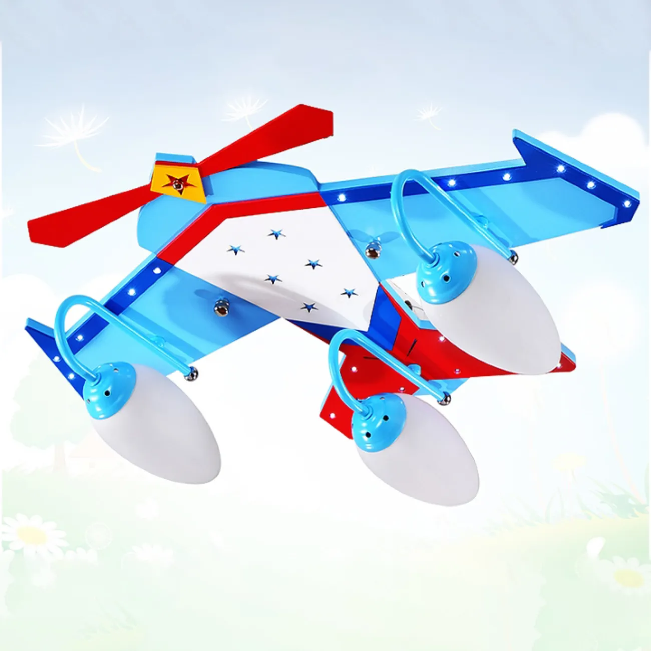 Потолочный светильник в виде самолета AIRCRAFT