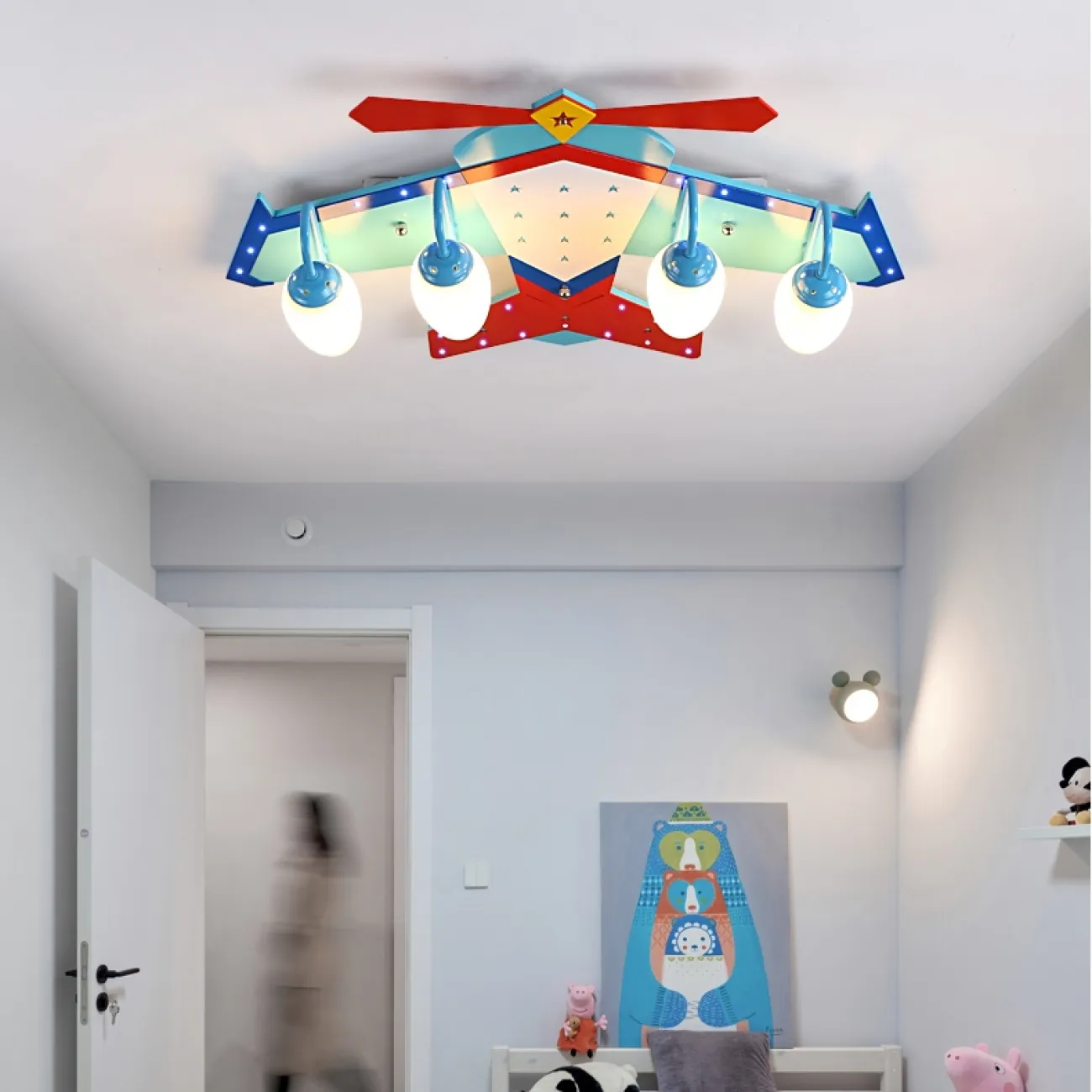 Потолочный светильник в виде самолета AIRCRAFT